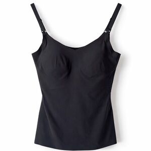 Knix BlissFit Nursing Tank Black XL Leakproof Built-In Bra wireless